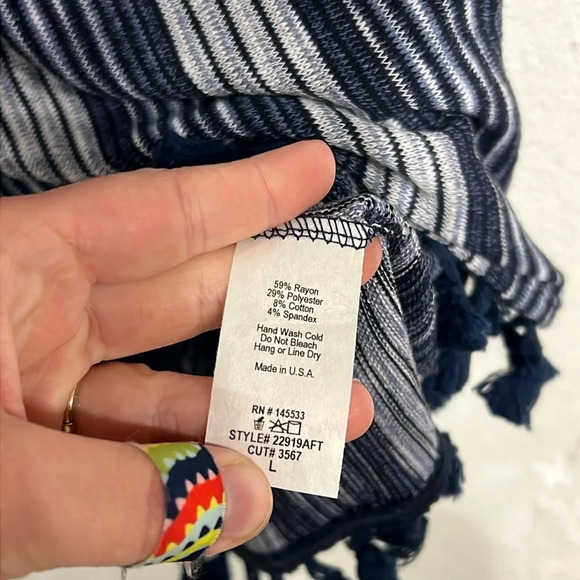 Anthropologie W5 Striped Tank Top - Picture 4 of 5